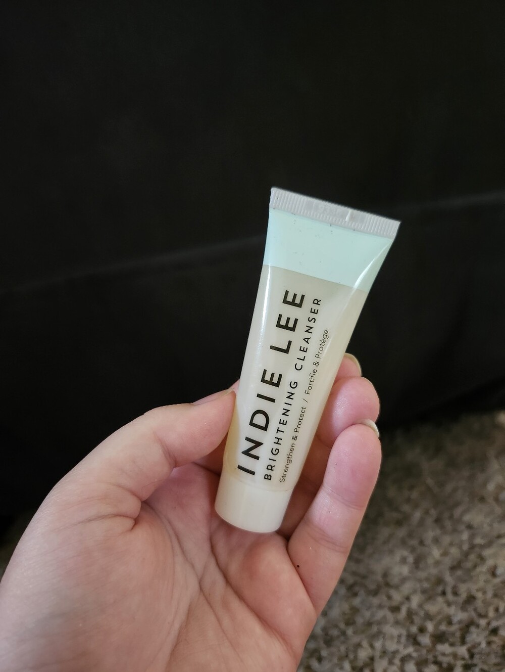 Indie Lee Brightening Cleanser — Mint & Cream